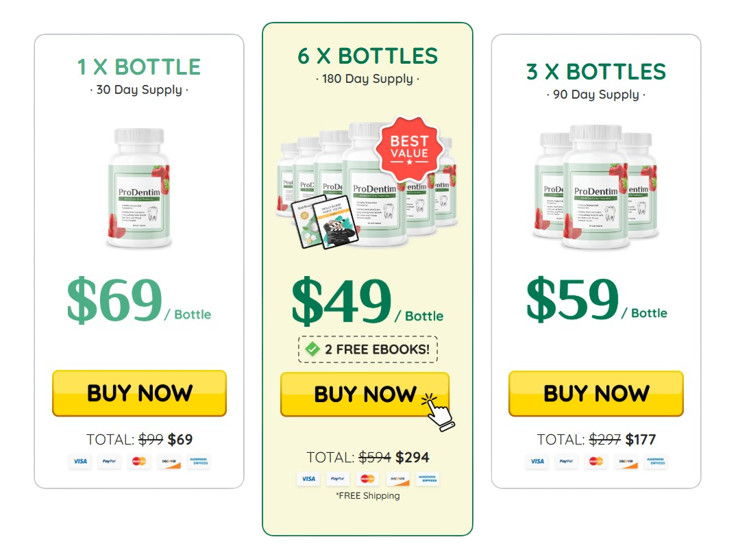 Best Price Ever - Prodentim $49 per Bottle